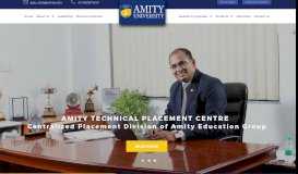 
							         Amity Placement - Amity University								  
							    
