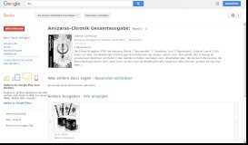 
							         Amizaras-Chronik Gesamtausgabe - Google Books-Ergebnisseite								  
							    