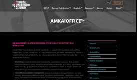 
							         AmkaiOffice - ASC Management Software | Surgical Information Systems								  
							    