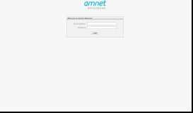 
							         Amnet Webmail - Amnet Broadband								  
							    