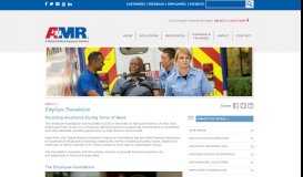 
							         AMR Envision Foundation - American Medical Response								  
							    