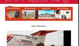 
							         AMREF Flying Doctors - Air Ambulance Service in Africa								  
							    
