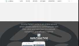 
							         Amrita Patient Portal by AMRITA ENTERPRISES PRIVATE LIMITED								  
							    