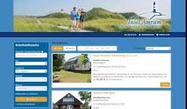 
							         Amrum Touristik Portal Unterkünfte								  
							    
