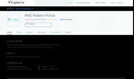 
							         AMS Patient Portal Reviews and Pricing - 2019								  
							    