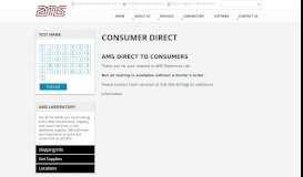 
							         AMS Reference Lab Consumer Direct - Reference Lab - Affiliated ...								  
							    