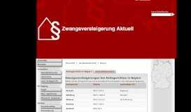 Amtsgerichte in Bayern - www.zwangsversteigerung.de          