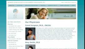 
							         Amy Smith, MD - Women Gynecology and Childbirth Associates, PC								  
							    