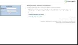 
							         An error occurred while logging in due to an incorrect CUID or ...								  
							    