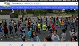 
							         Anaheim Hills Elementary School - Orange Unified School District								  
							    