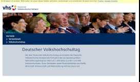 
							         Analog – digital – vernetzt: DVV-Projekte im ... - Volkshochschultag								  
							    