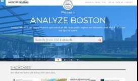 
							         Analyze Boston: Welcome								  
							    