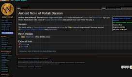 
							         Ancient Tome of Portal: Dalaran - Wowpedia - Your wiki guide to the ...								  
							    