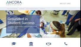 
							         Ancora Education: Vocational, Technical Training								  
							    