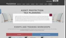 
							         Anderson Business Advisors: Asset Protection and Tax Advisors								  
							    