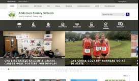 
							         Anderson County Schools / Homepage								  
							    