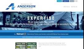 
							         Anderson Merchandisers | Retail Services								  
							    