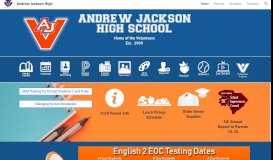 
							         Andrew Jackson High								  
							    