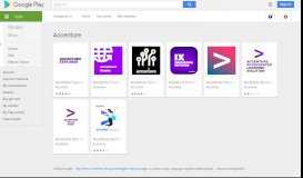 
							         Android Apps by Accenture on Google Play								  
							    