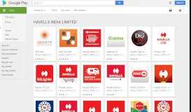 
							         Android Apps by HAVELLS INDIA LIMITED on Google Play								  
							    