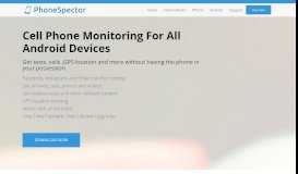 
							         Android Cell Phone Spy and Tracking Software | PhoneSpector								  
							    