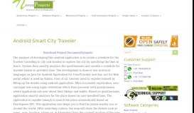 
							         Android Smart City Traveler Project - Nevonprojects								  
							    