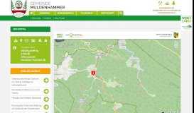 
							         Anfahrt - Geo-Portal - Gemeinde Muldenhammer								  
							    