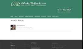 
							         angela.kreye - Oldendorf Medical Services								  
							    