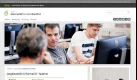 
							         Angewandte Informatik - Master - HTW Berlin								  
							    