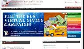 
							         Anglophone East School District | Home								  
							    