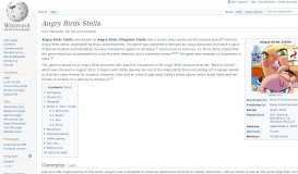 
							         Angry Birds Stella - Wikipedia								  
							    