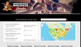 
							         Anheuser-Busch Wholesaler: Local Beer Distributors								  
							    