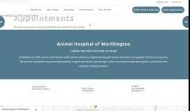 
							         Animal Hospital of Worthington | Worthington Veterinarian								  
							    
