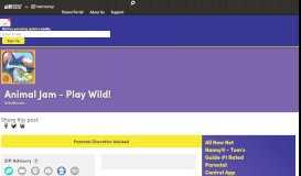 
							         Animal Jam - Play Wild! - Zift App Advisor								  
							    