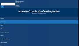 
							         Ankle Arthroscopy - Wheeless' Textbook of Orthopaedics								  
							    