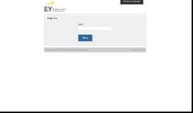 
							         Anmelden - EY Client Portal								  
							    