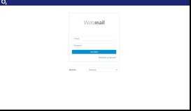 
							         Anmelden - Webmail 7.0								  
							    