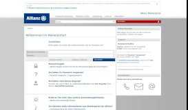 
							         Anmeldung Maklerportal - Allianz Maklerportal								  
							    