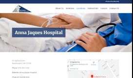 
							         Anna Jaques Hospital – NEIS								  
							    