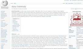 
							         Anna University - Wikipedia								  
							    