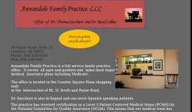
							         Annandale Family Practice								  
							    