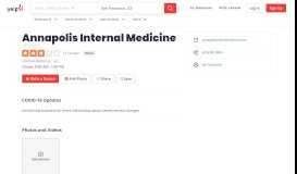 
							         Annapolis Internal Medicine - 19 Reviews - Internal Medicine - 116 ...								  
							    