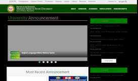 
							         Announcements | Mariano Marcos State University								  
							    