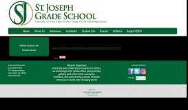 
							         Announcements Parent Access - St. Joseph Grade School								  
							    