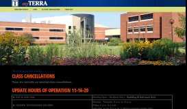 
							         Announcements - Terra State Community College								  
							    