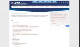 
							         Announcing ASE's Latest Product – Self Study: Pediatric and ...								  
							    