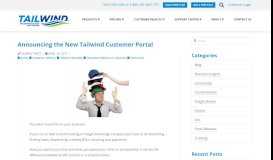 
							         Announcing the New Tailwind Customer Portal | Tailwind ...								  
							    