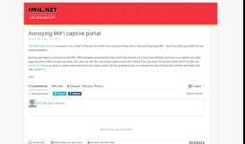 
							         Annoying WiFi captive portal | iMil.net								  
							    