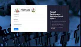 
							         Annual Performance Evaluation Report System: Login								  
							    