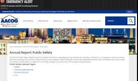 
							         Annual Report: Public Safety | Alamo Area Council of Governments, TX								  
							    